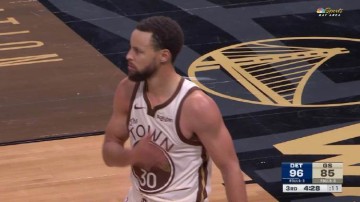 皇冠娱乐-勇士官宣：库里右膝酸痛提前退赛 队记曝过去一周一直不适